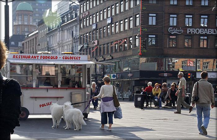 poelsevogn_2298.jpg - ..op til Rådhuspladsen for at stille den værste sult ved pølsevognen.